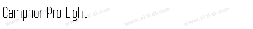 Camphor Pro Light字体转换 Camphor Pro Light字体转换